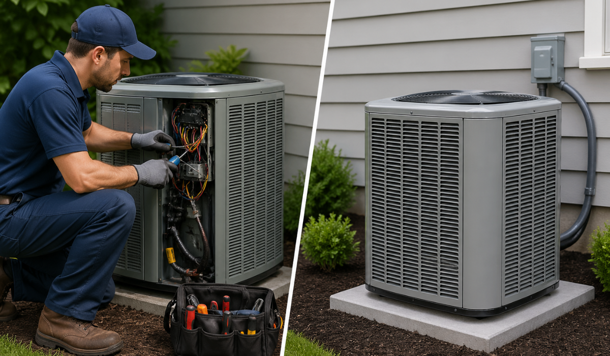 AC Repair vs AC Replacement