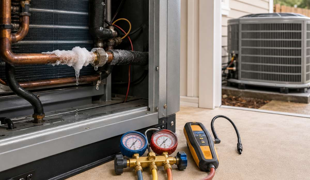 AC Gas Leakage: Top Signs, Reasons, and How to Fix