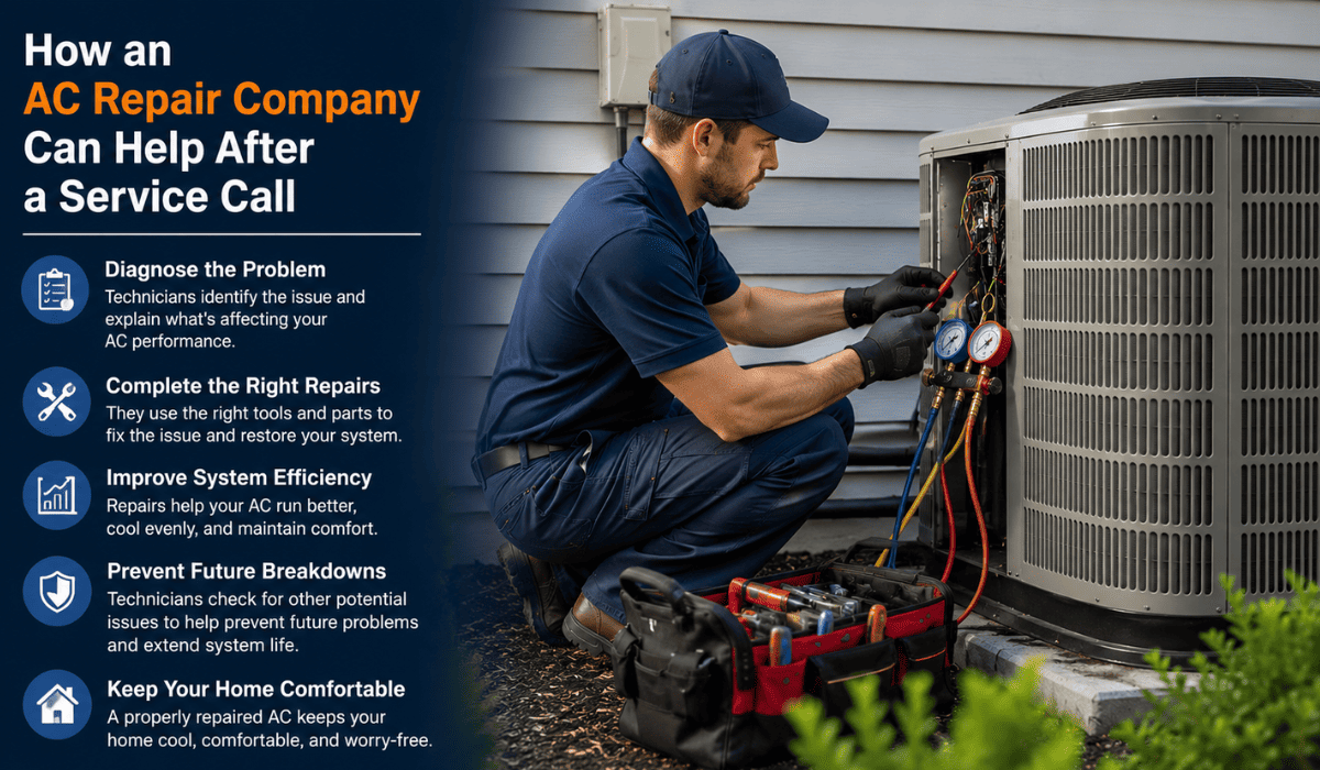 How an AC Repair Company Can Help After a Service Call