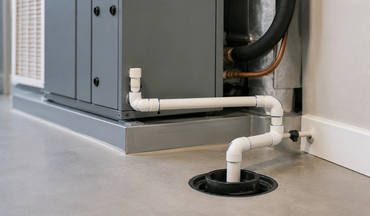 Creating a Safe Path for Condensate Drainage