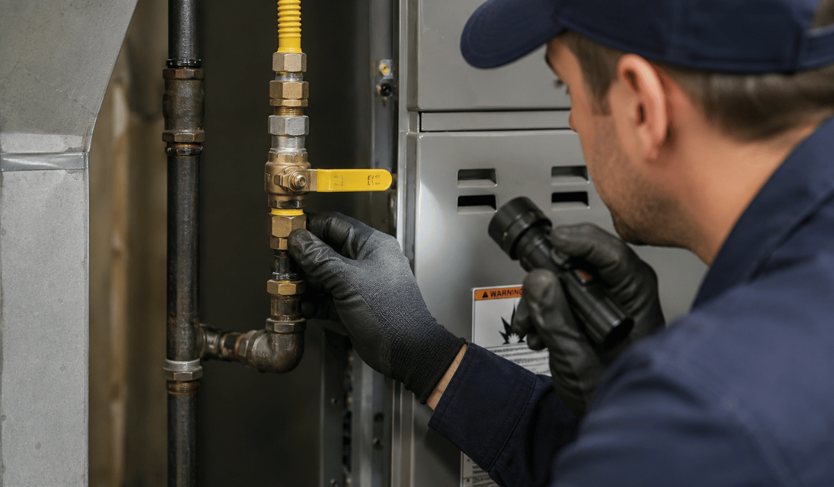 checking Gas Line and Fuel Connections