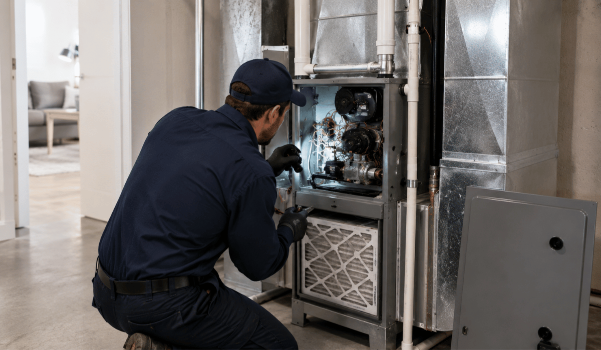 What Does a Furnace Repair Technician Actually Check When They Visit Your Home?